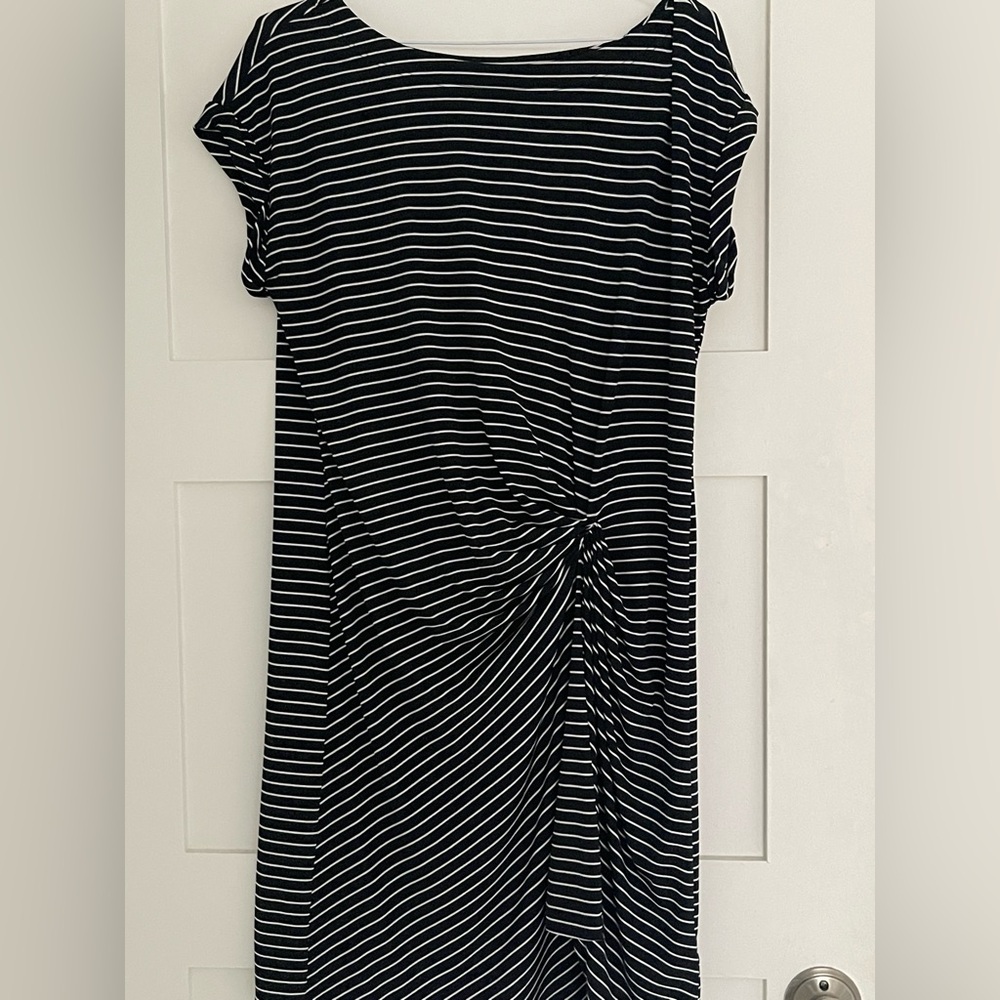 Reaction Kenneth Cole Black and White Jersey Dress